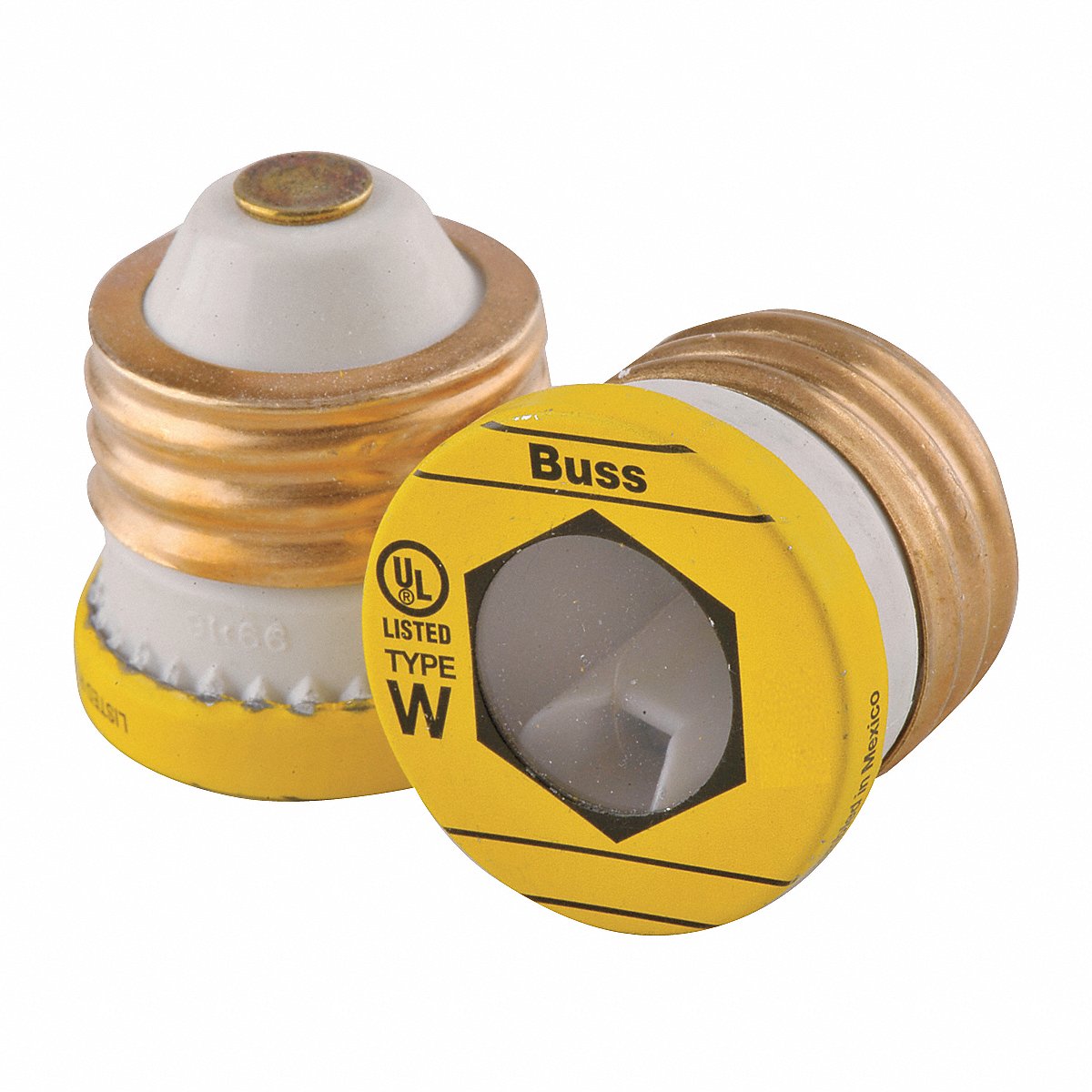 Bussmann PlugFuse 125 VAC 10 A 10 kA Ind W PK4 (W-10)