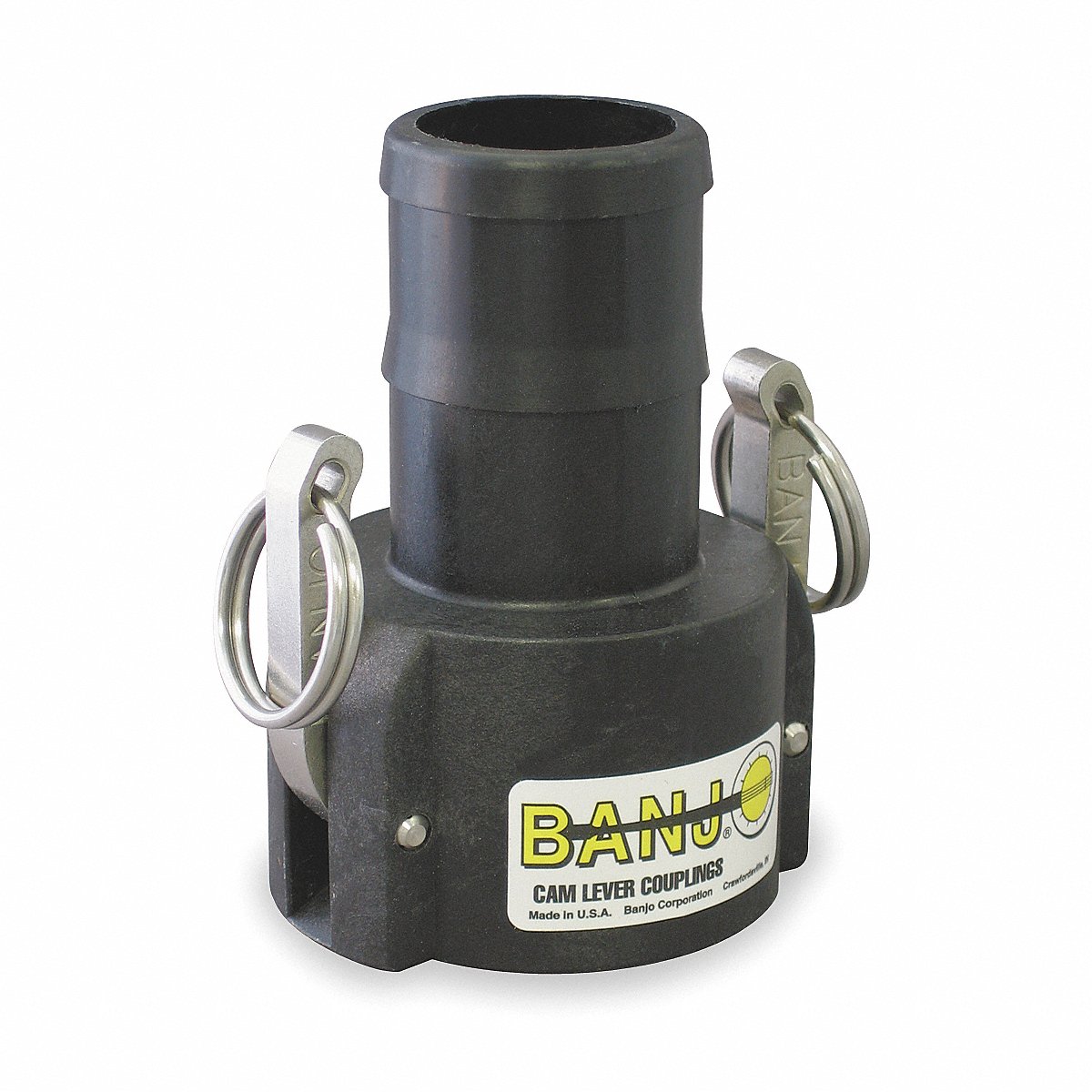 Banjo Cam And Groove Coupling, 3/4", Poly, 4" (075C)