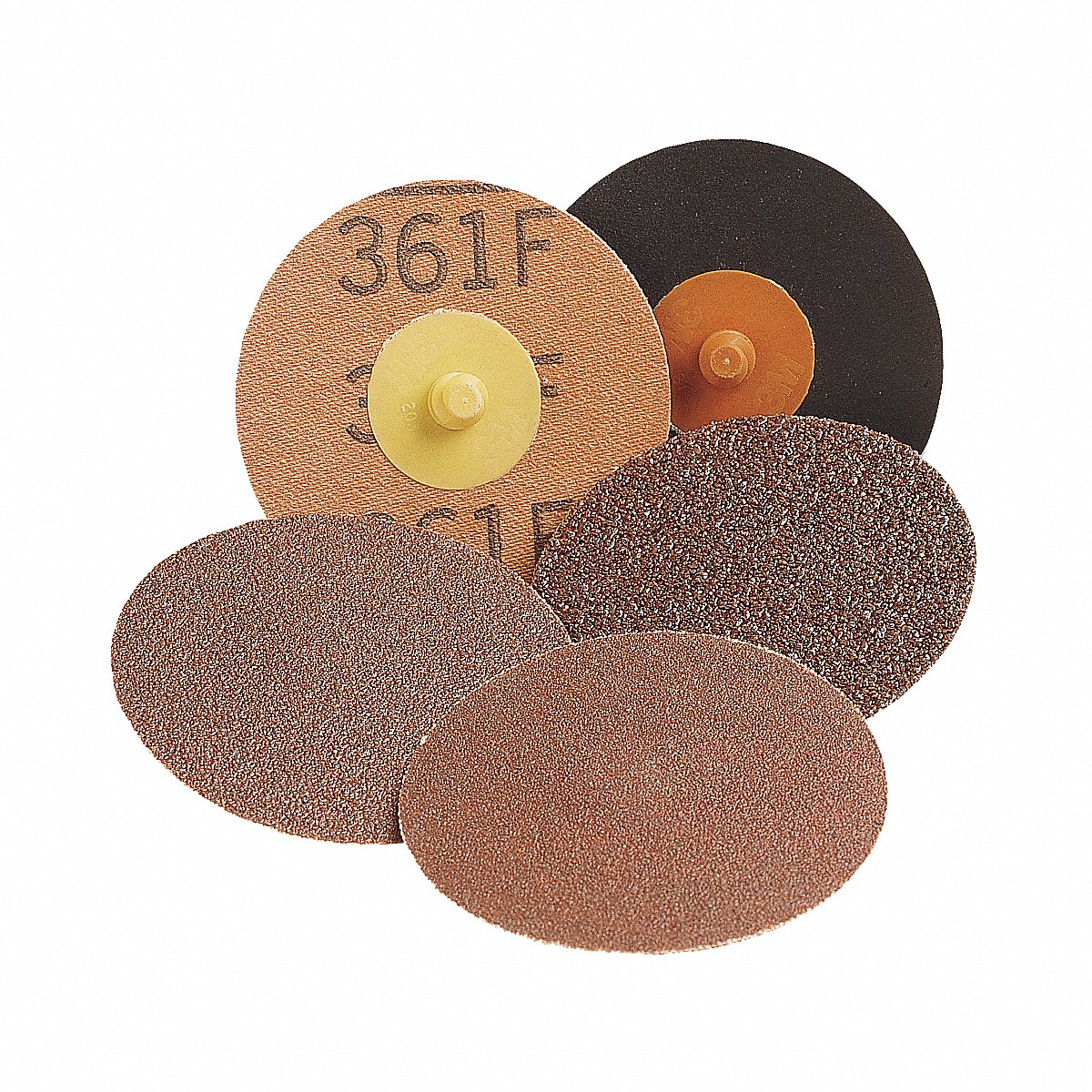 3M Quick-Change Sand Disc, 3 In Dia, Tr, Pk50, 3 in (7000000389)