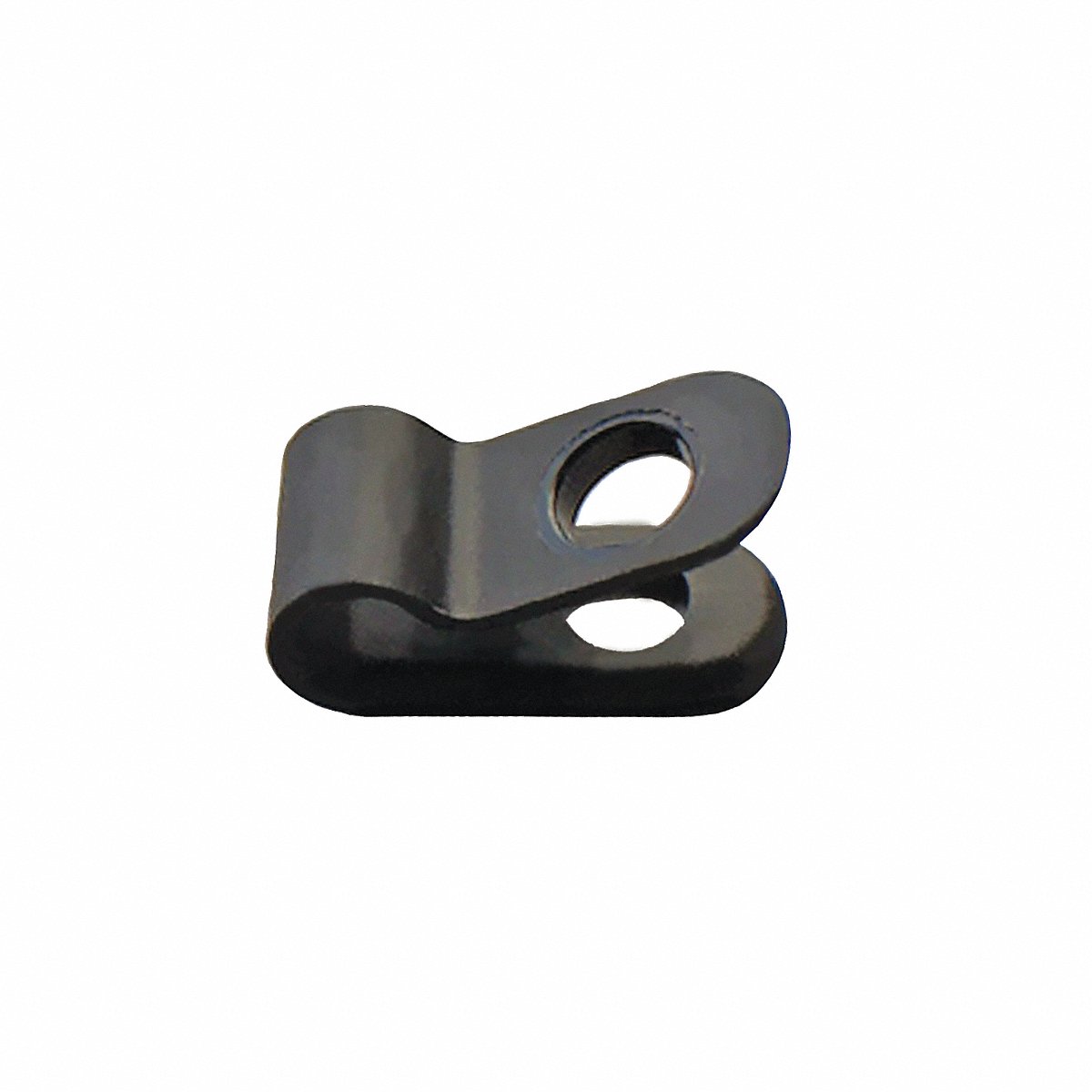 Advance Components, Inc. Cable Clamp, Nylon 3/8 In Black PK25 (22CC37B0375B)