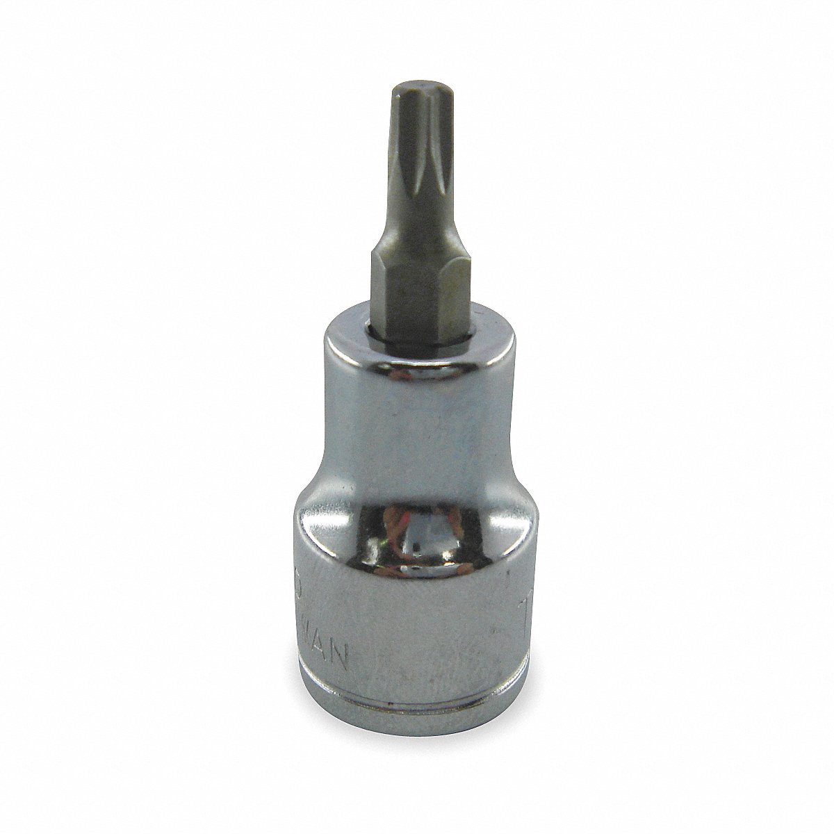 Westward Socket Bit Stl T 27 Torx BlckO x d 0.25 in (1EZK3)