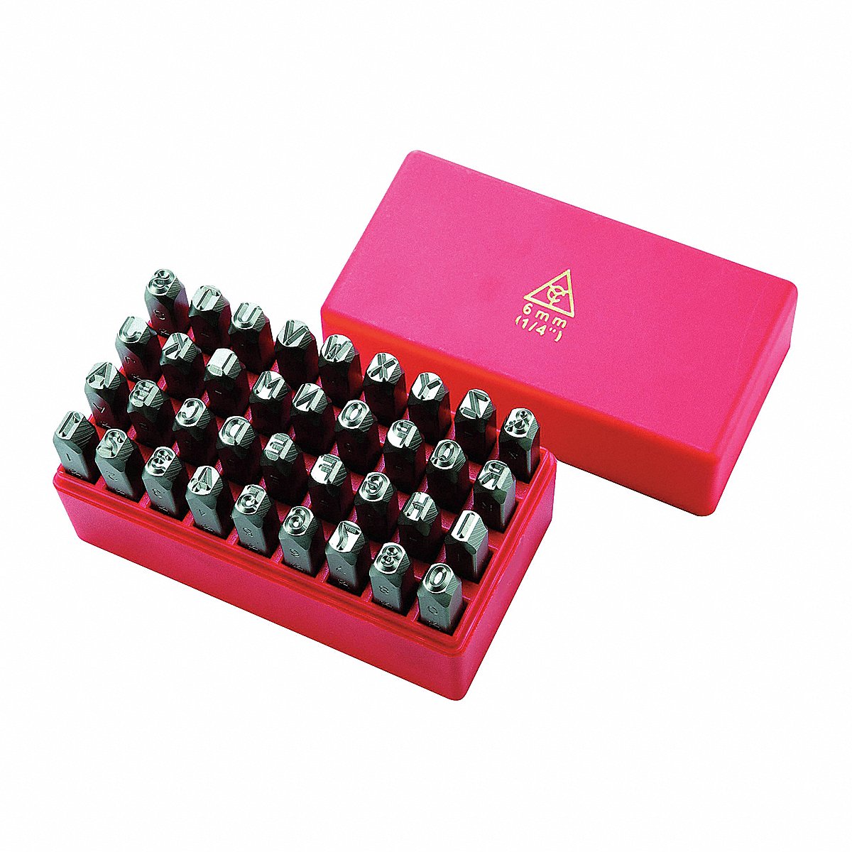 Safety Hand Stamp Kit Letter/Number Set (1F114)