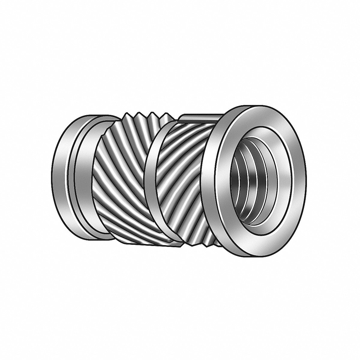 E-Z Lok Ultrasonic Insert 2-56 Straight PK100 (FL-256-HI-PK100)