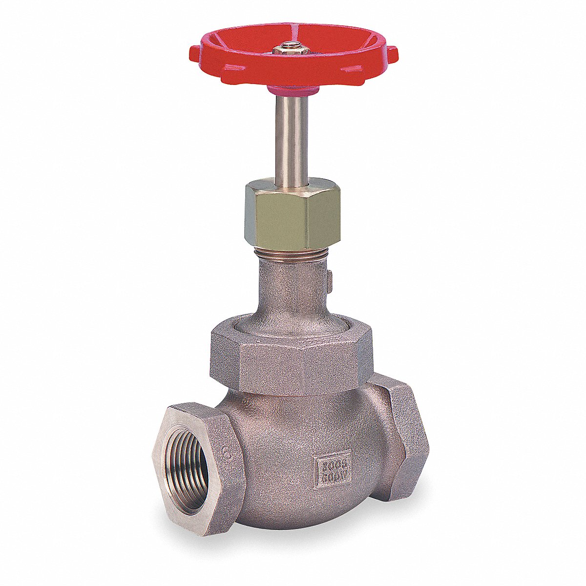 Milwaukee Valve Globe Valve, 1-1/2", Bronze, Fnpt, 600 Psi, 2" (572 1 1/2)