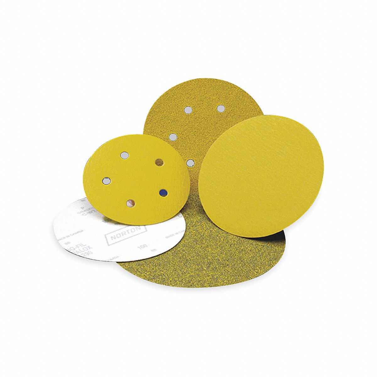 Norton H 5920 Hook-and-Loop Sanding Disc 5 in Dia PK50 (66261140518)