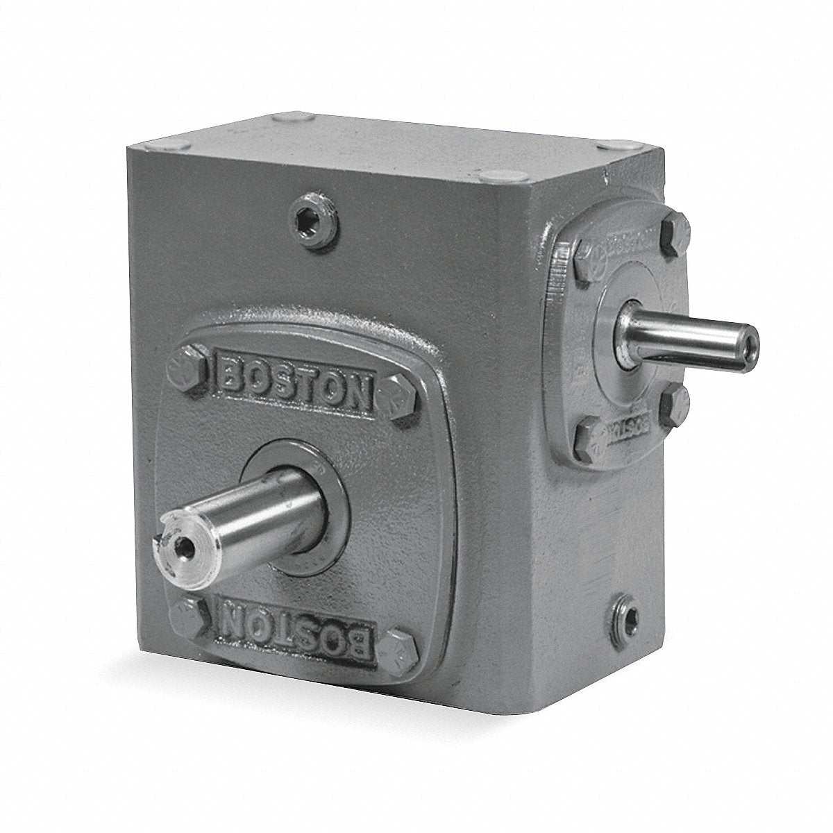 Boston Gear Worm Speed Reducer, Indirect Drive, 20:1 Ratio, Round Output Shaft (715-20-G)