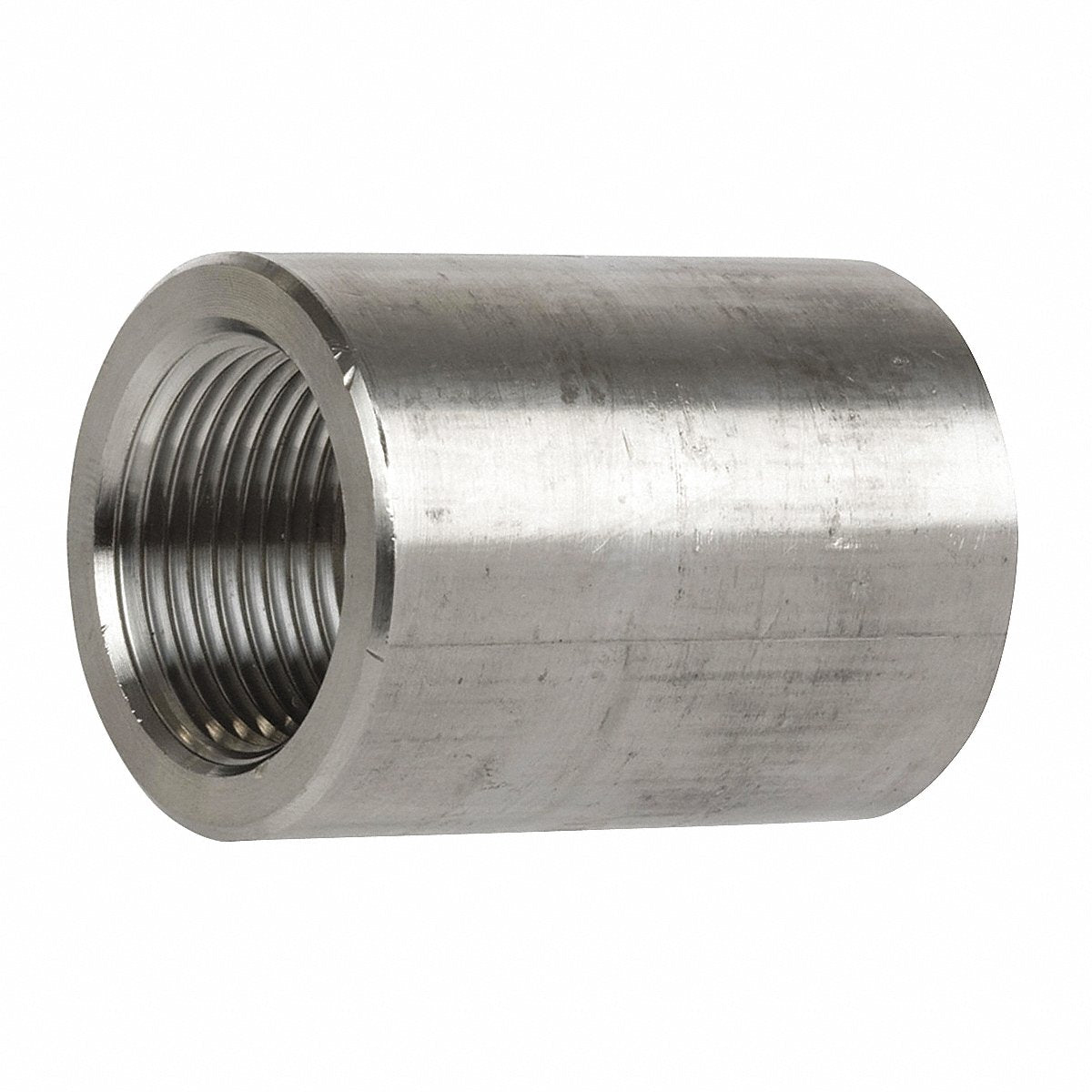 Plumbing Coupling 304 Stainless Steel 1 1/4 FNPT Class 3000 (1LVN4)