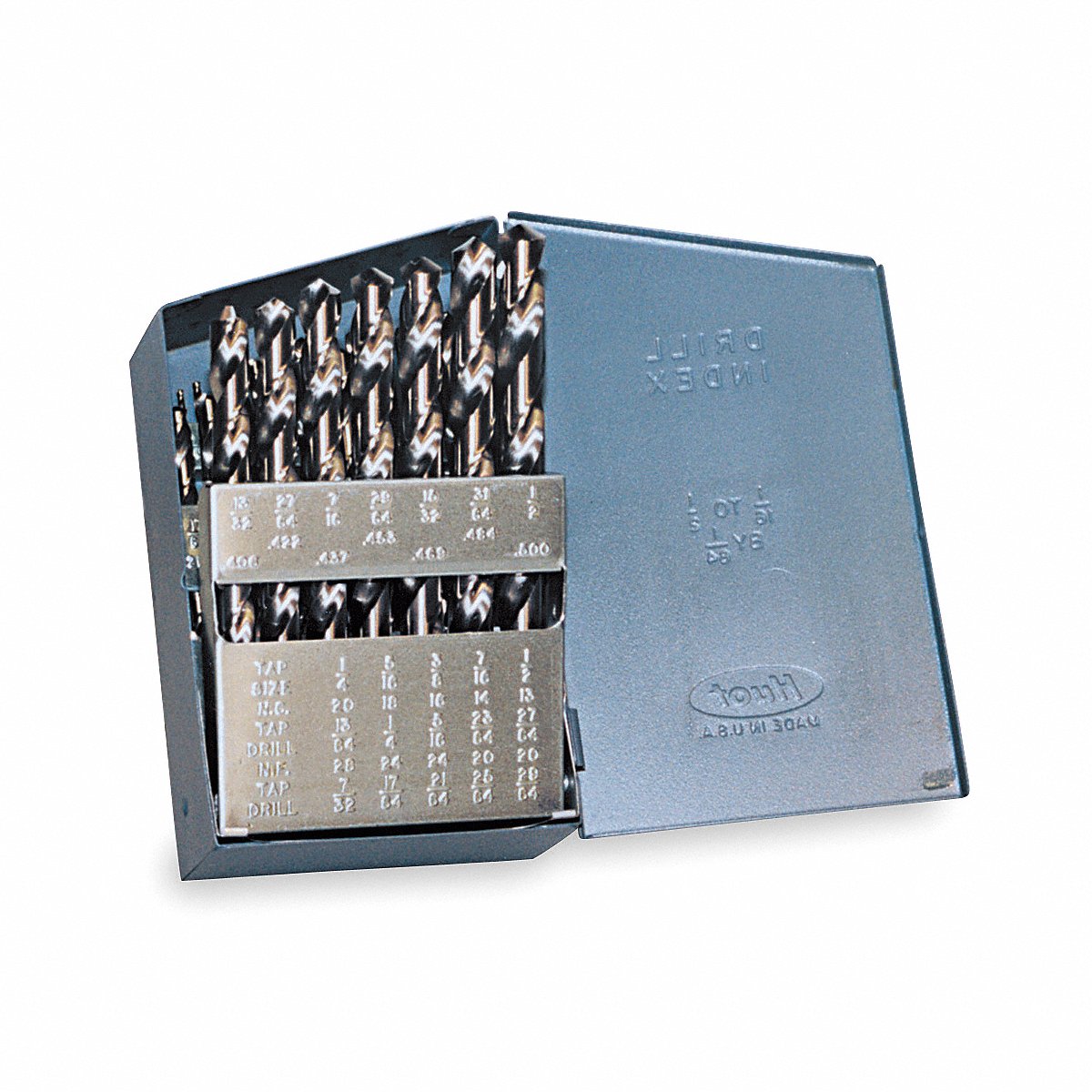 Chicago-Latrobe Jobber Drill Set, 29 Pc, Hss (49914)
