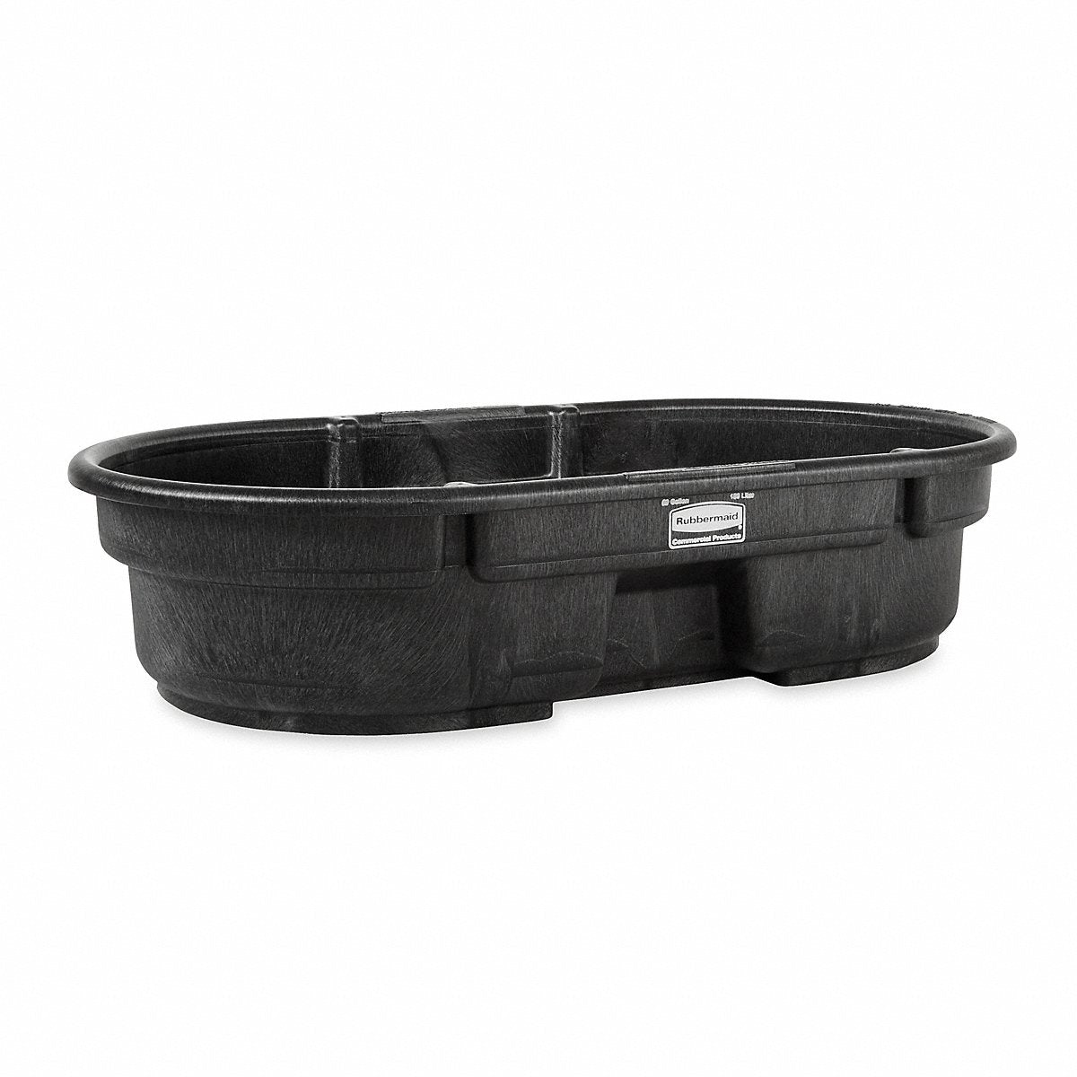 Rubbermaid Commercial Products Stock Tank, 45 In, 24 In, 1 1/2 In, 45 in (FG424300BLA)