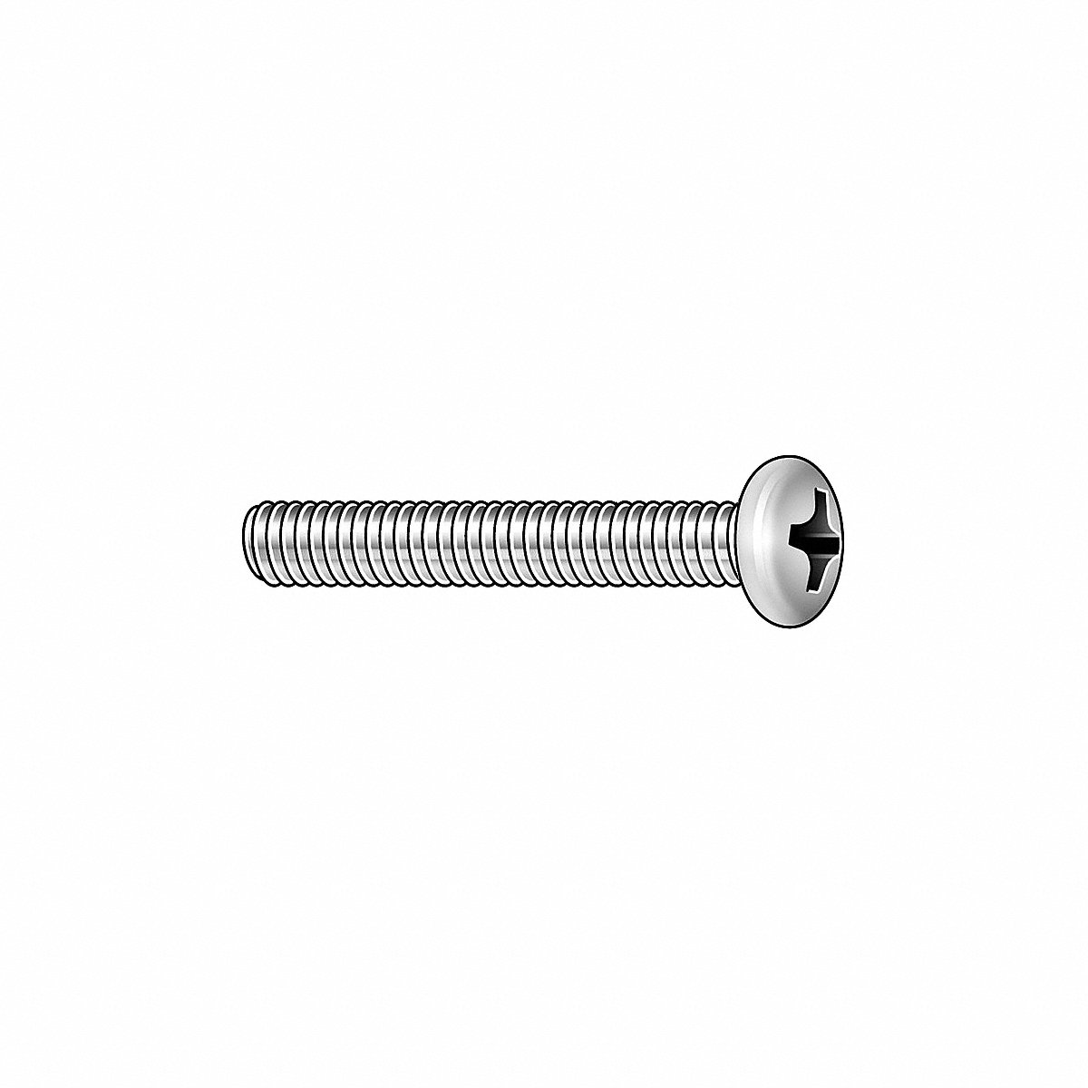 MS #8-32 Black Oxide 0.89 L 50 PK (5GMD7)