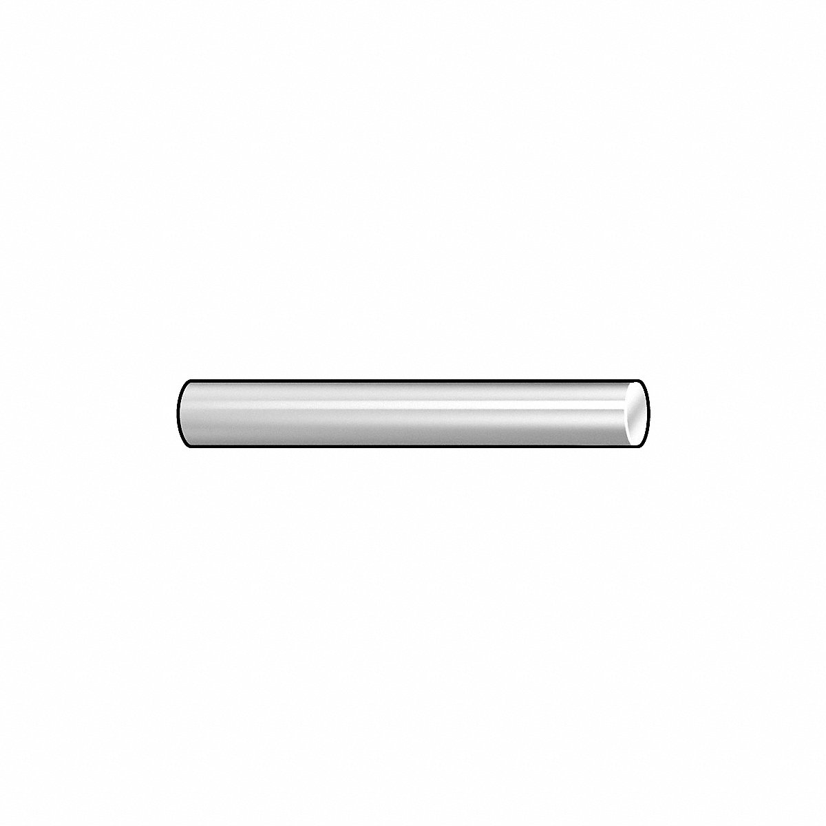 Dowel Pin Stainless Steel 3/16 D x 1 In L PK25 (MS16555-643)