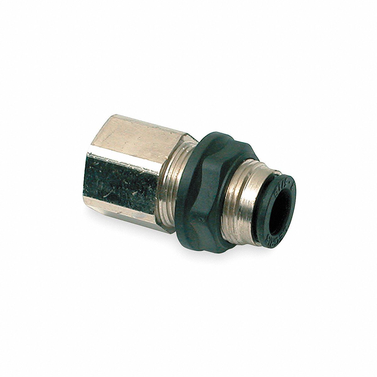 Legris F BulkheadConn.1/4 OD x 1/8 NPT Thread PK10 (3036 56 11)