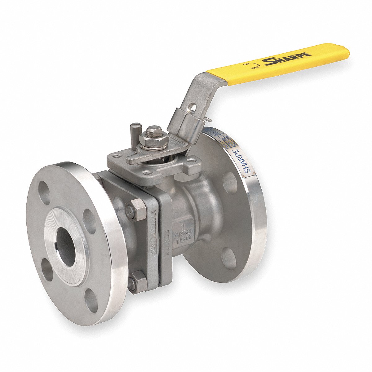Sharpe Valves Manual 2-Way Ball Valve Flange 316 Stainless Steel (4351004780)