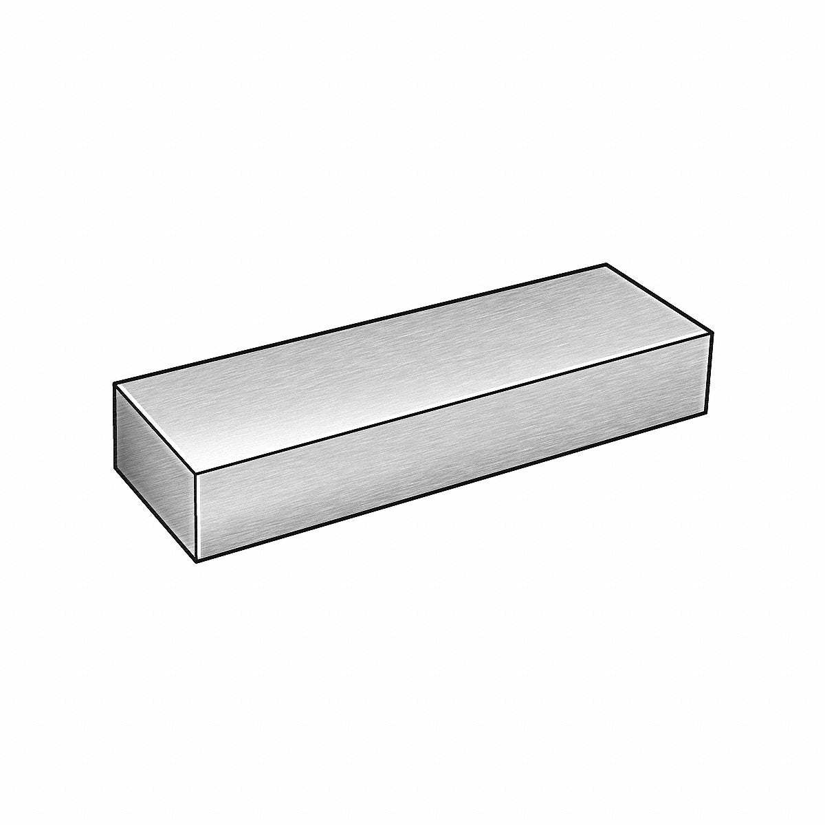 M 2281 Alloy Steel Rectangle Bar 6 ft L 4 in W (40F1X4-72)