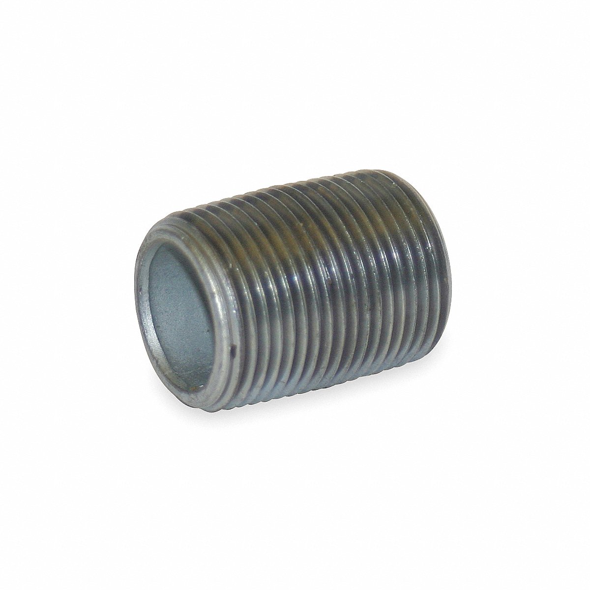 Beck Pipe Nipple, 2"., Close, Galvanized Steel, 2" (0331037002)