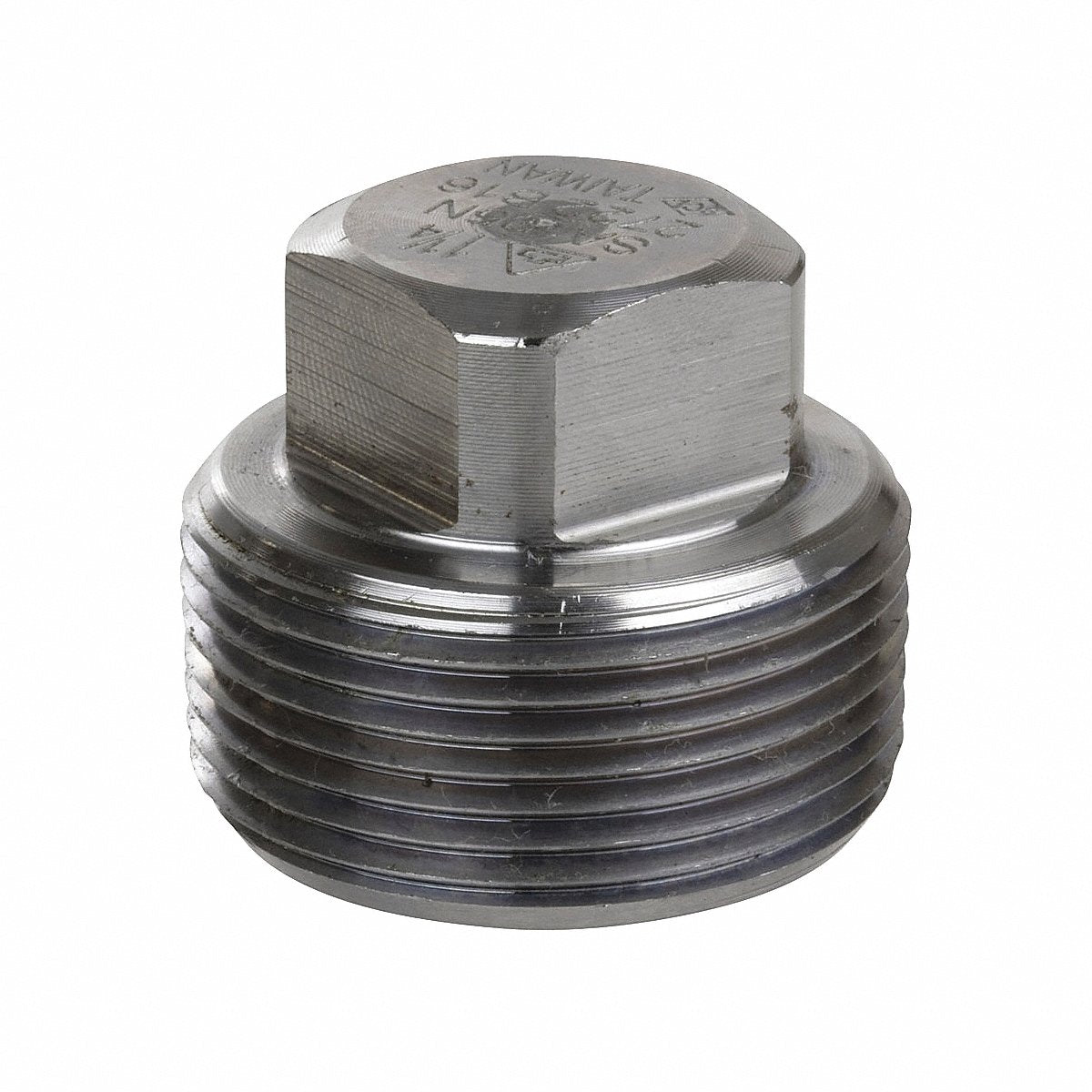 Anvil Square Head Plug 316 L Stainless Steel 1 in MNPT (4307002160)