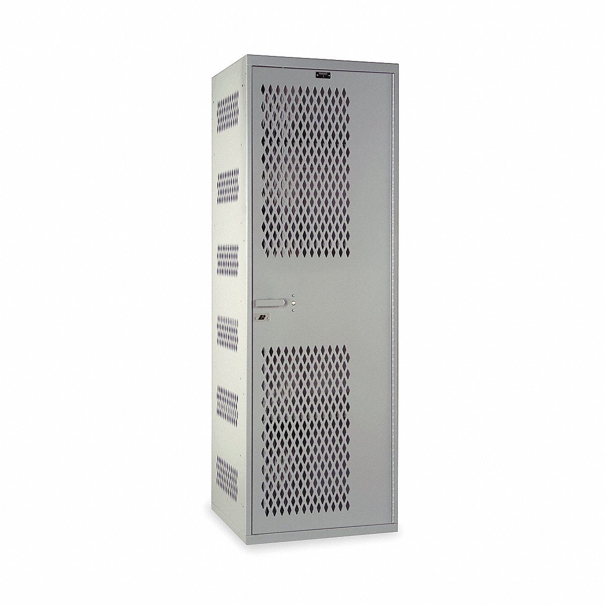 Hallowell Lckr, 1X1Lckr, Lt Gray, 72"X24"X22", Assm, 72" (HTA422-1AS-PL)