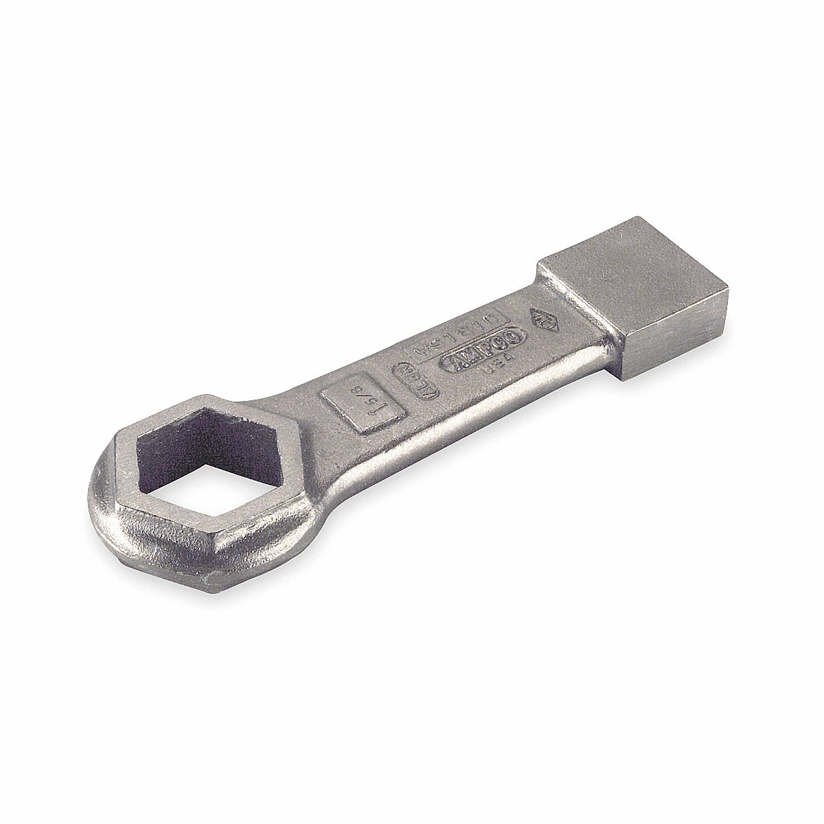 Ampco Striking Wrench Straight 1-1/4 in. 6-1/2 L (WS-1808)
