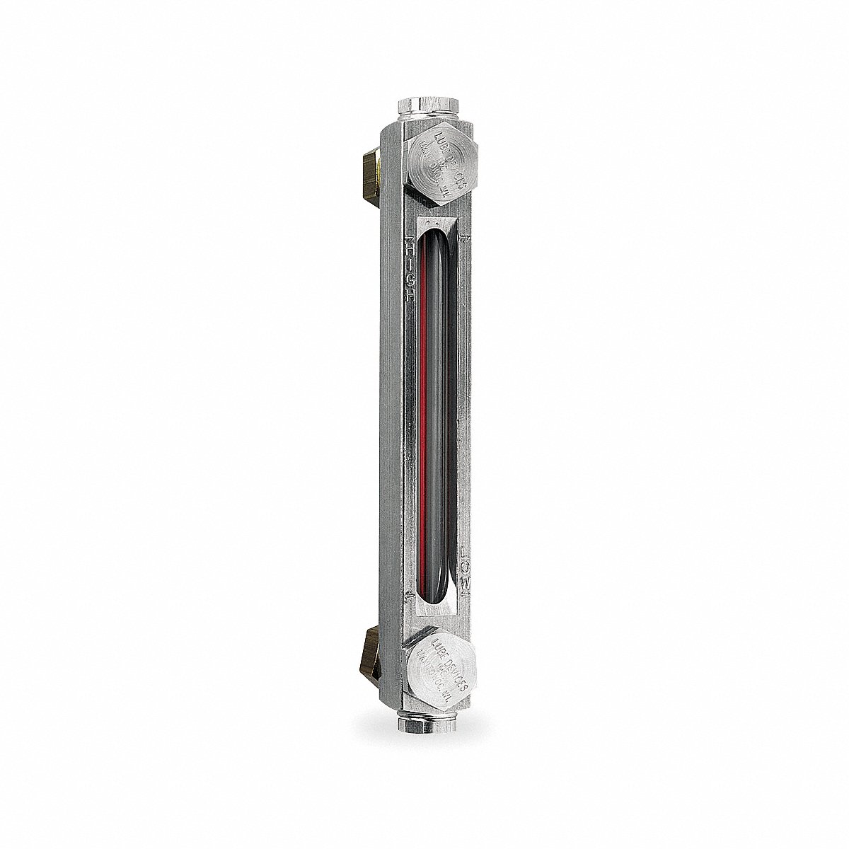 LDI Industries Closed Circuit Oil Level Gauge, 10.62 in Height, Aluminum Body, 1/4 in NPTF (G607-09-A-1-2)