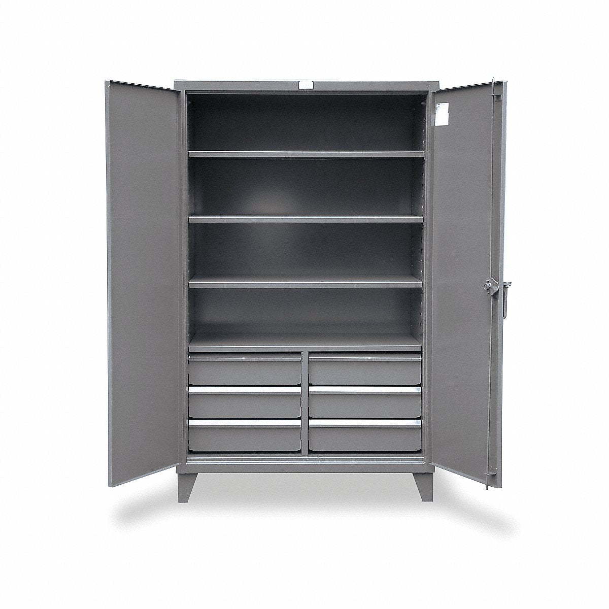 Strong Hold Storage Cabinet Leg Dark Gray 78 x 48 x 24 (46-244-6/5DB)