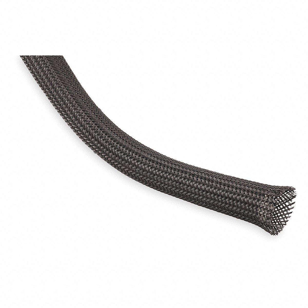 Techflex Braided SleevIng 0.250 in 100 ft Black (CCP0.25BK)