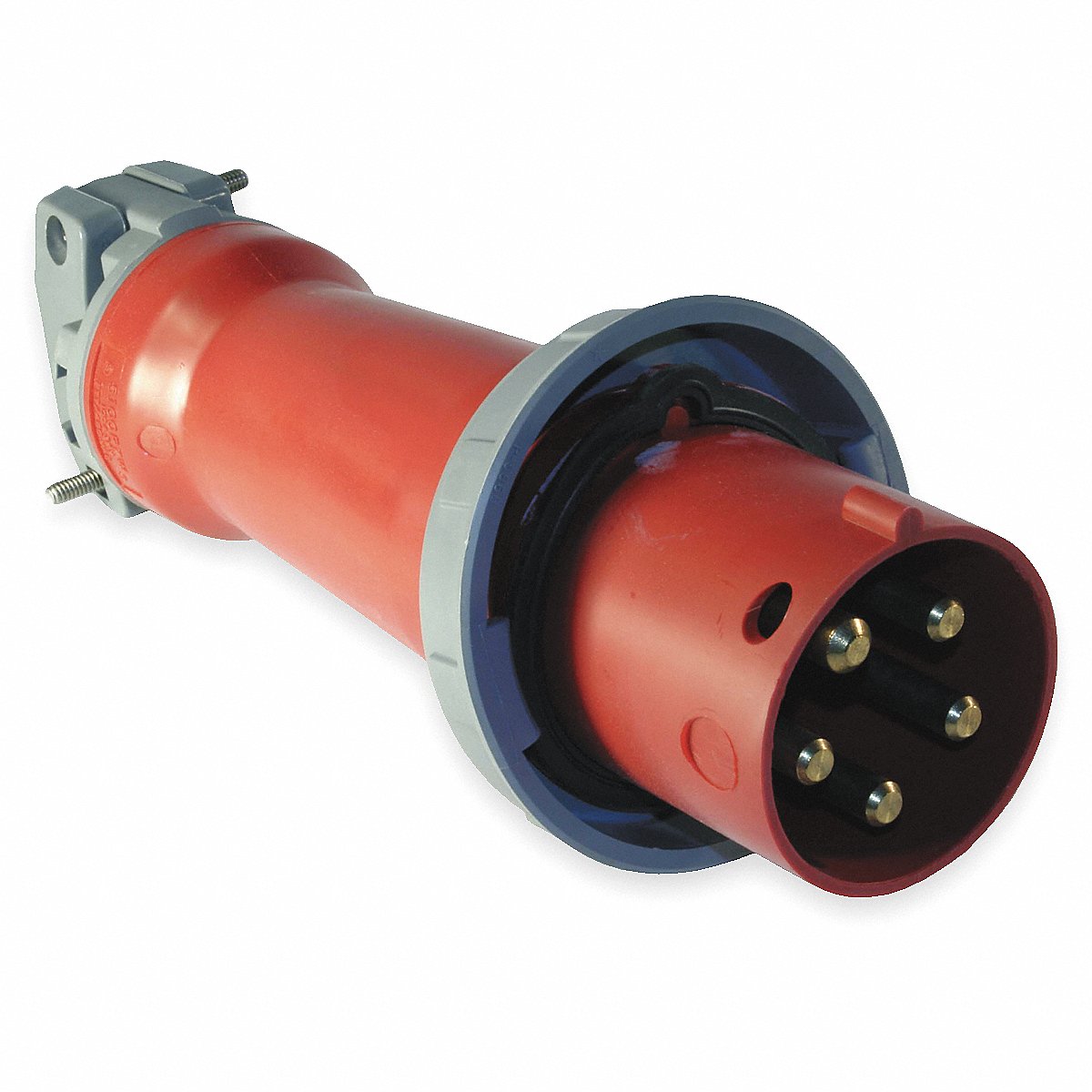 Hubbell Iec Pin And Sleeve Plug, 30 A, Red, 4Pl (HBL530P7W)