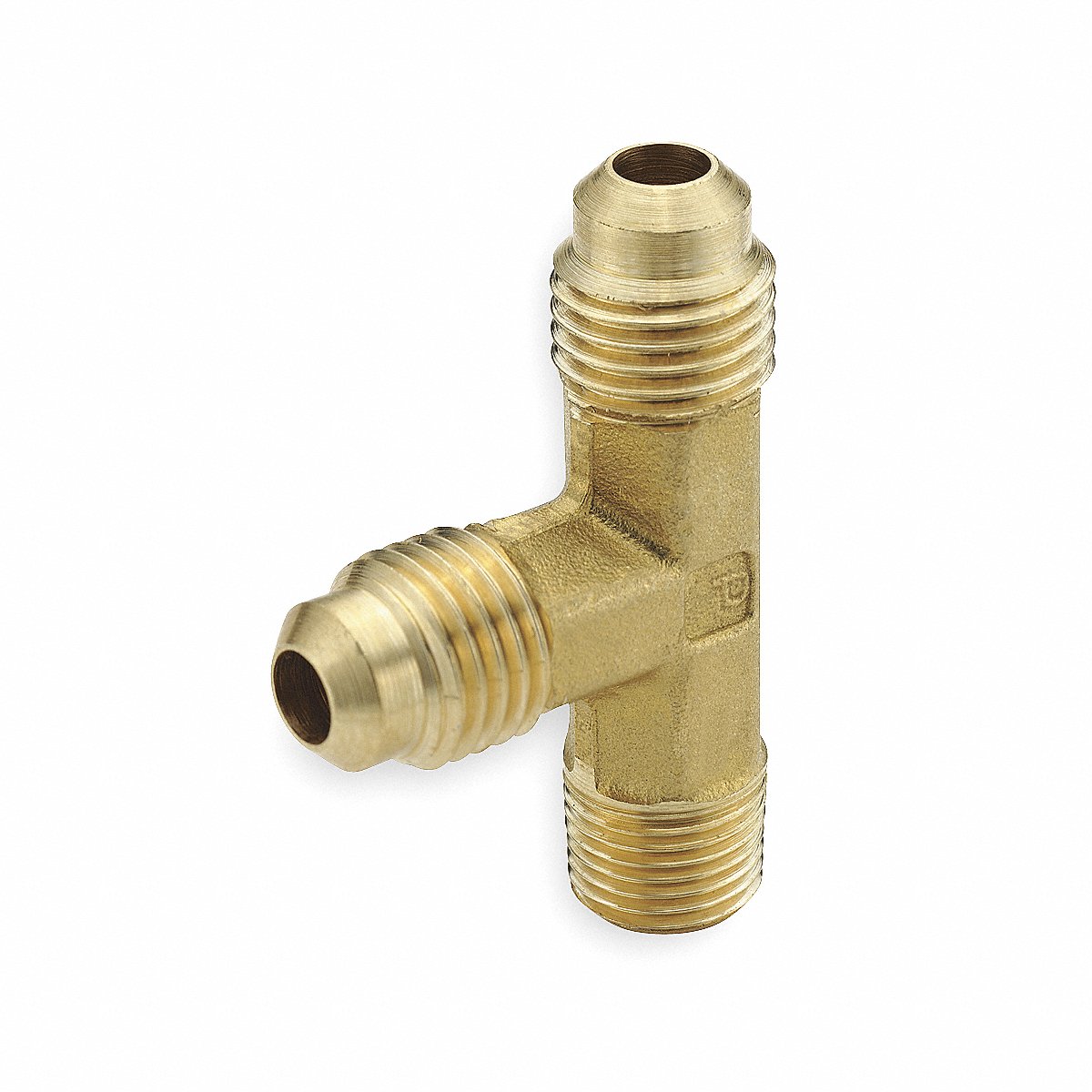 Parker Male Run Tee Brass Tube x MNPT PK10 (151F-4-2)