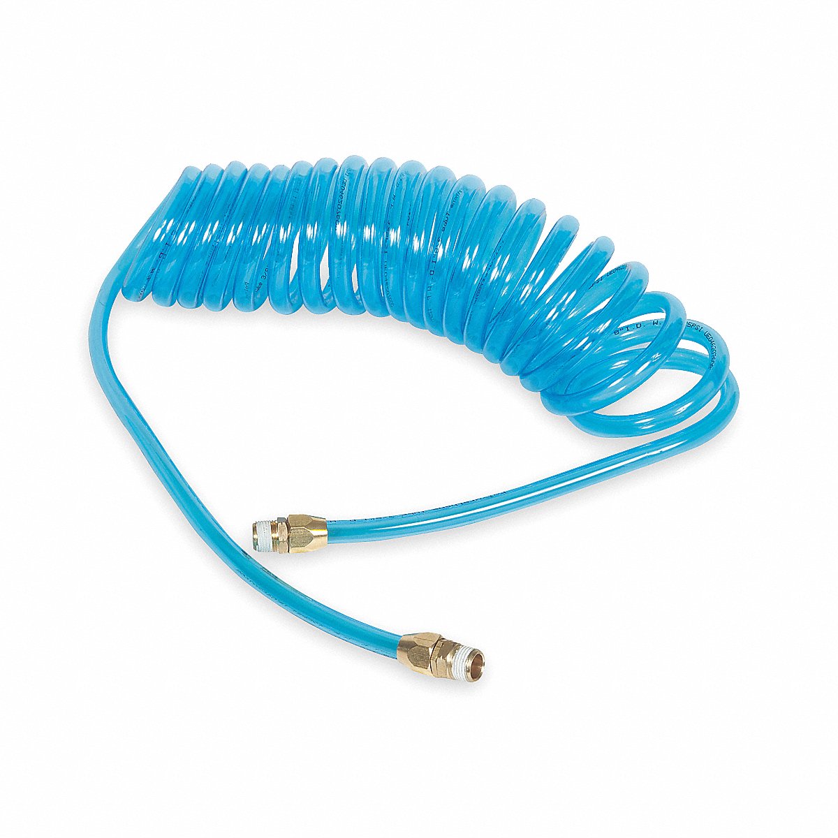 Speedaire Coiled Air Hose 3/8 ID x 10 ft 125 psi (1VEK6)