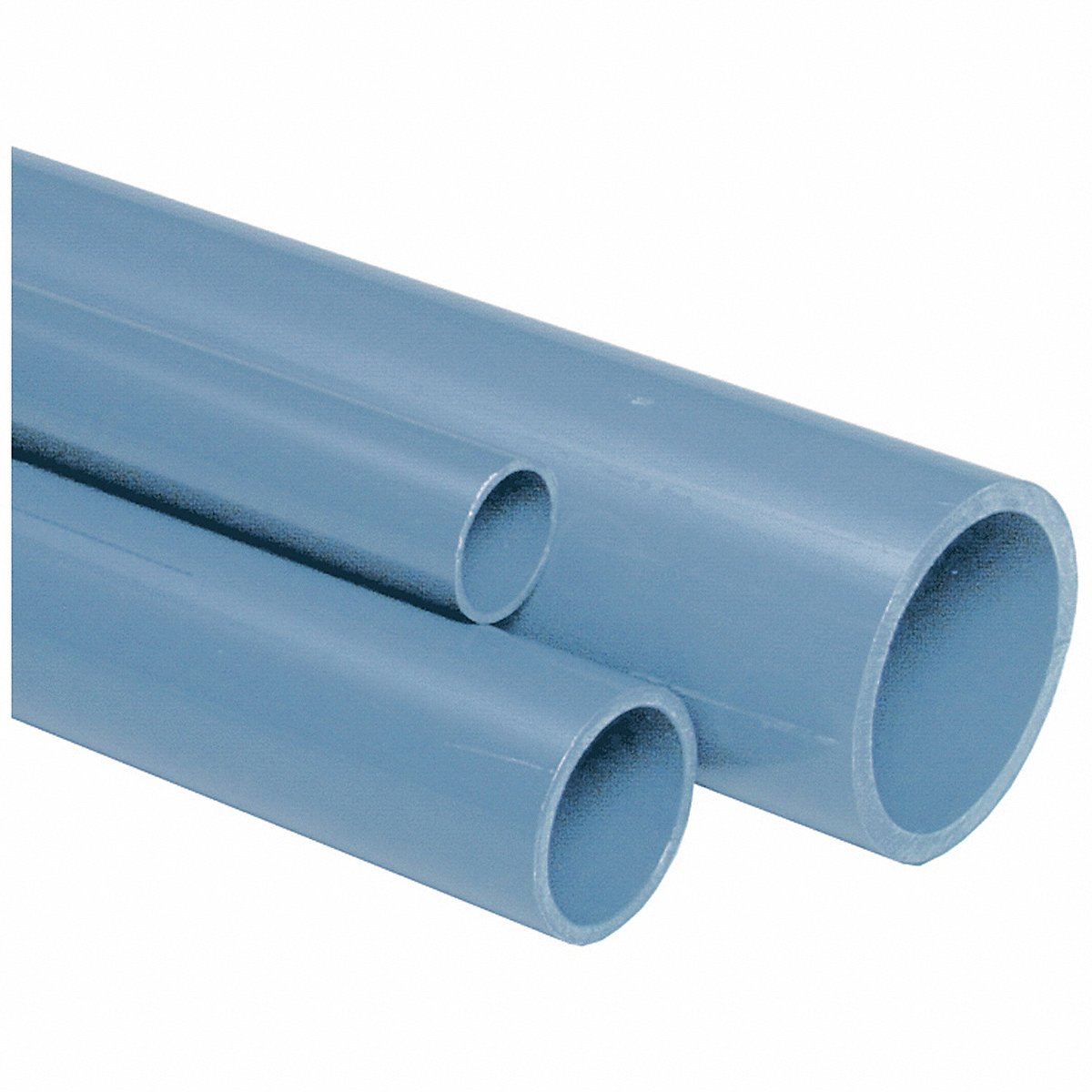 Georg Fischer Corporation Pipe, Pvc, 4 In, Schedule 80, 10 Feet L, 4 In (H0800400PG1000)