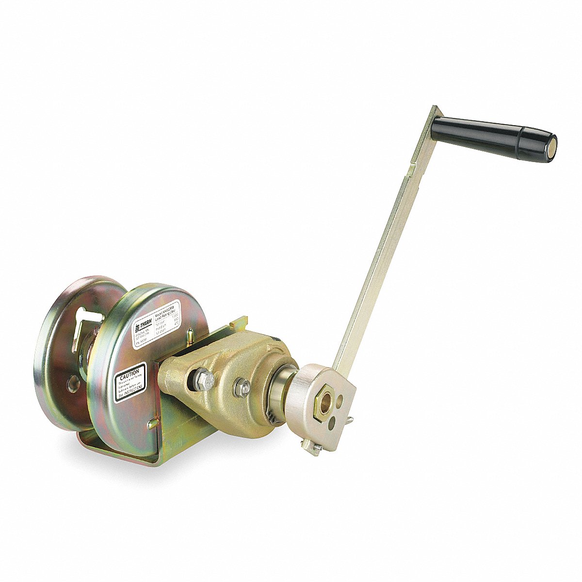 Thern Hand Winch, Spur Gear, W/Brake, 1000 Lb. (M4022PB)