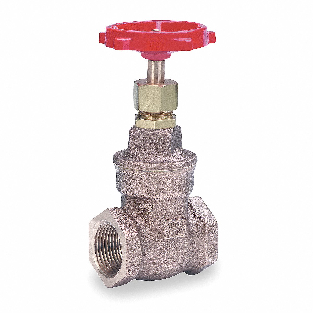 Milwaukee Valve Gate Valve, 3/4", Bronze, Npt, 4" (1140 3/4)