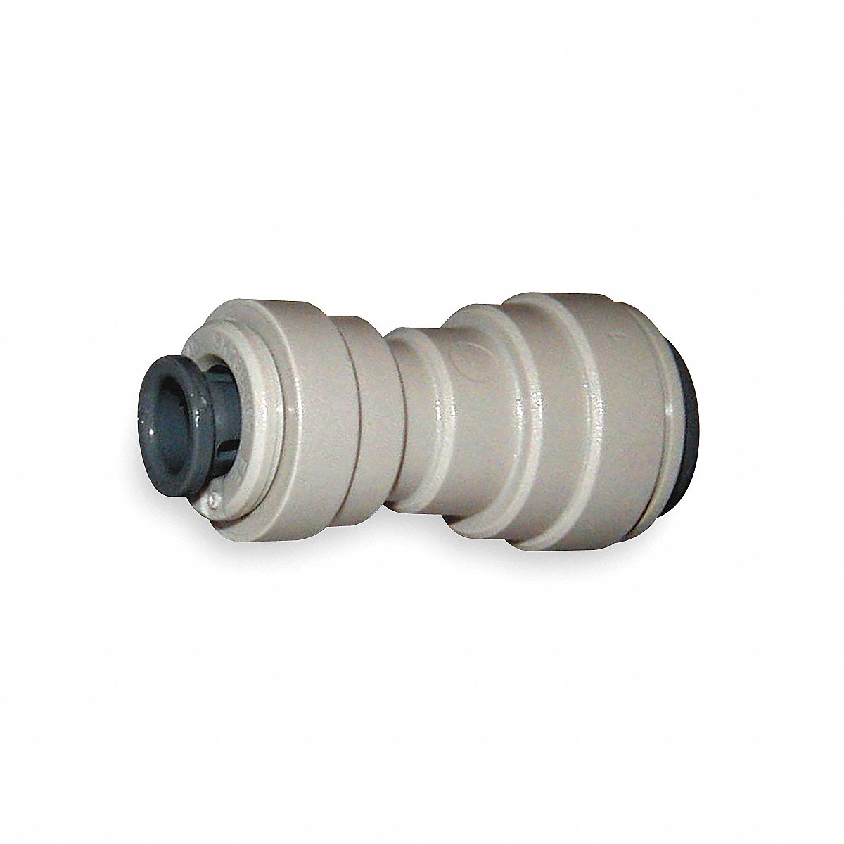 John Guest Reducer Union, 3/8" x 1/4", Gray, Pack of 10 (PI201208S-PK10)