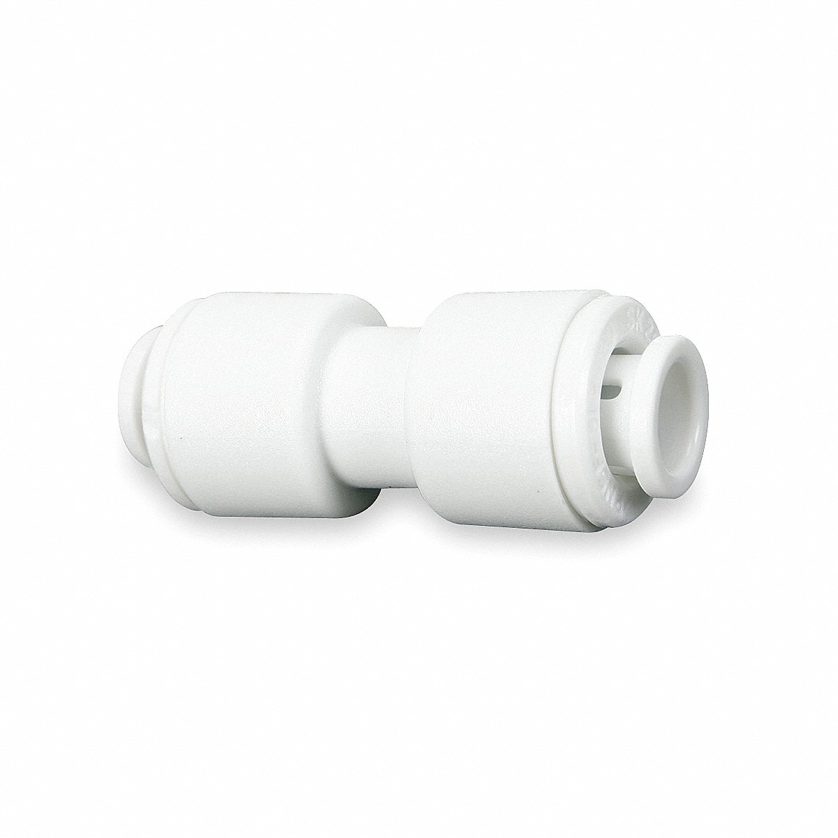 John Guest Adapter Union, 3/8 In. Tube Od, Pk10, 8 In (CI0412W-PK10)