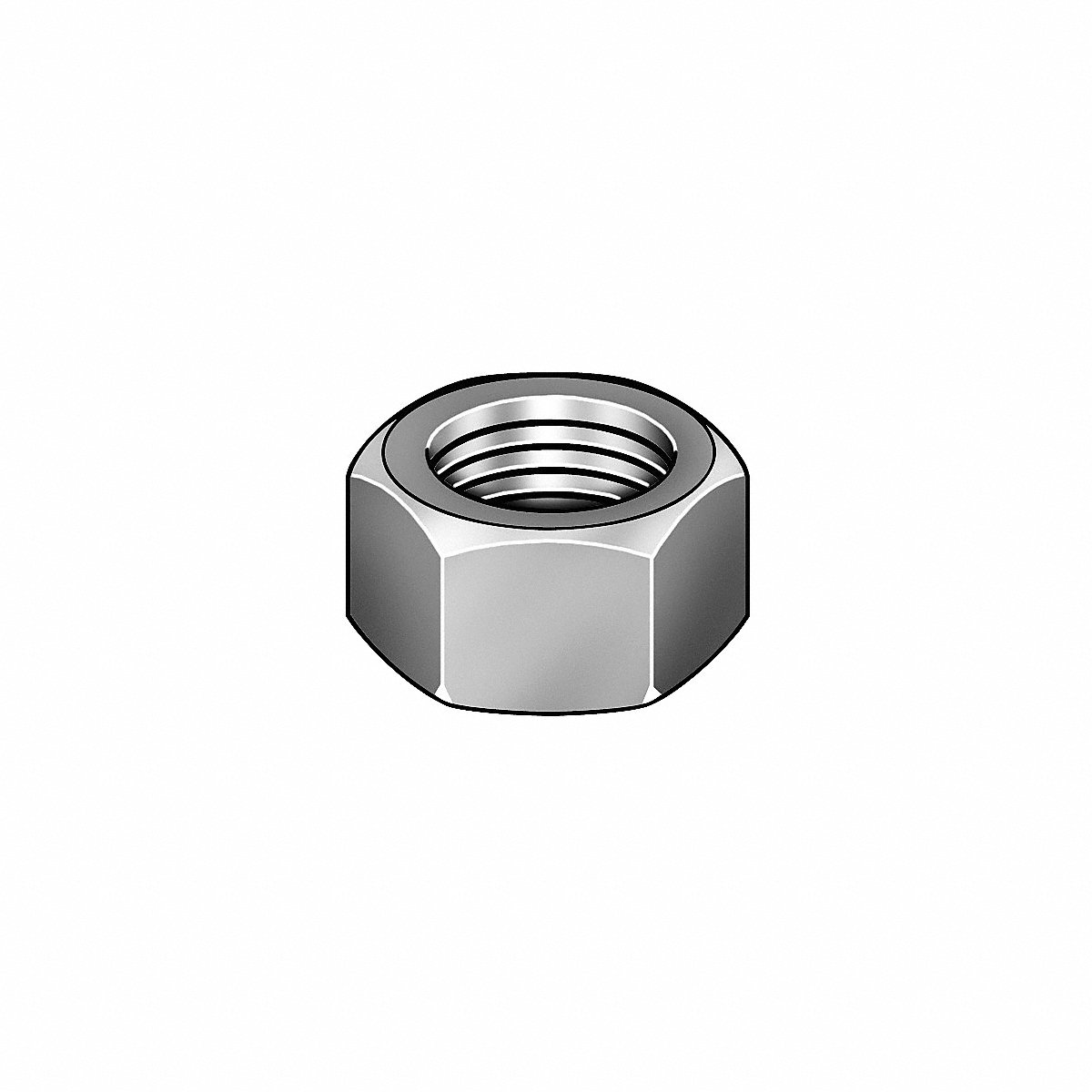 Midwest Acorn Nut Company Std, Chrm, 3/8"-16, 9/16X21/64", Gr2, Pk50, 8" (MPB656)