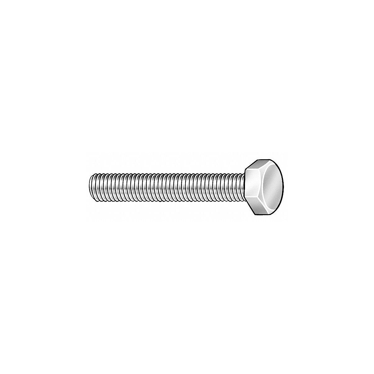 Tools Hex Head Cap Screw Stainless Steel 2.5 3/4 -10 1 PK (3AUP4)