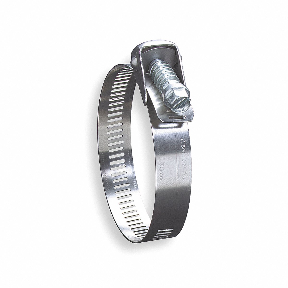 Ideal Clamp Products Inc Worm Gear Hose Clamp, 9/16"W, 1"Id, Pk10, 16" (5856)