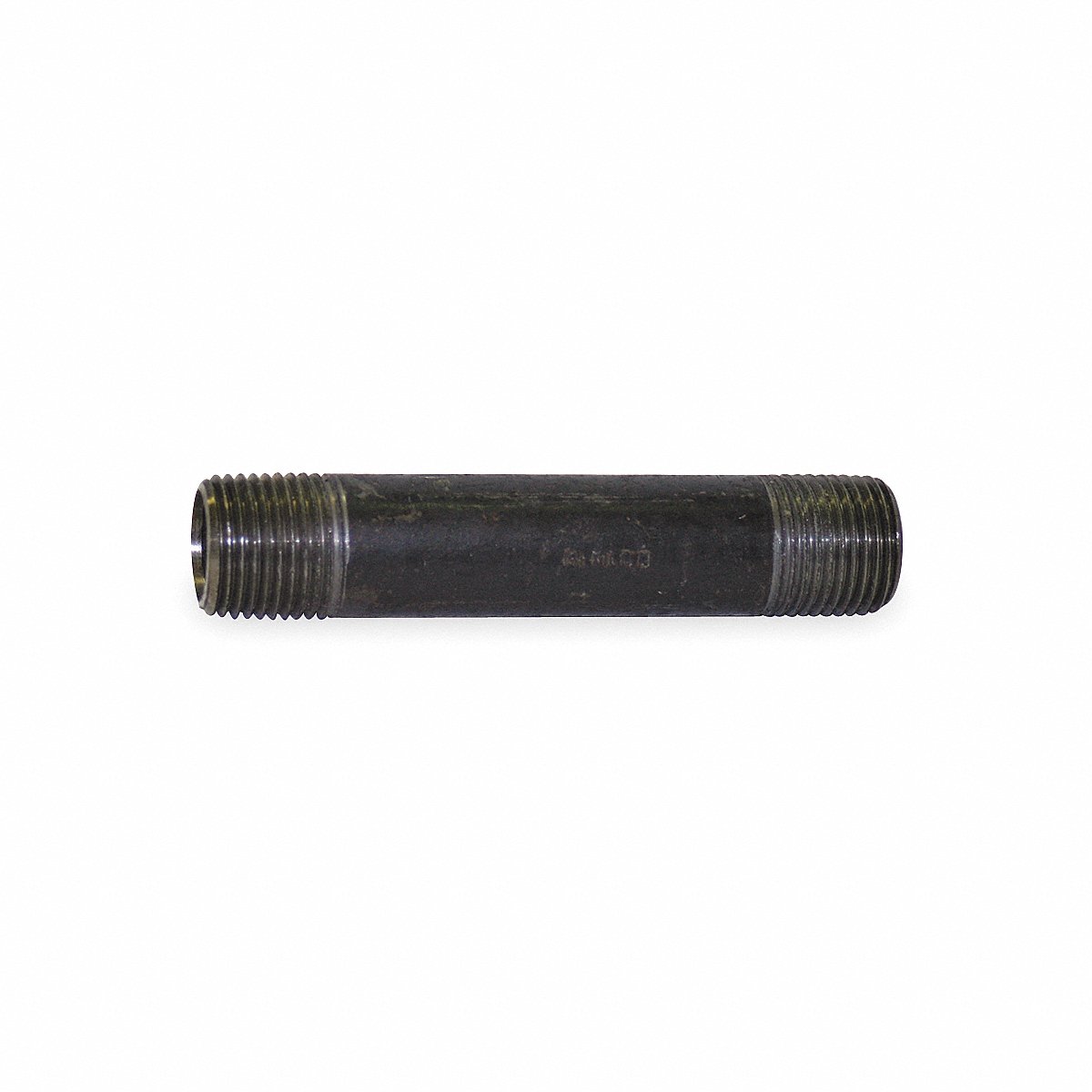 Beck Black Pipe Nipple, Threaded, 1/4X4 In, 4 In (0332606003)