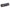 Black Pipe Nipple, Threaded, 3/4