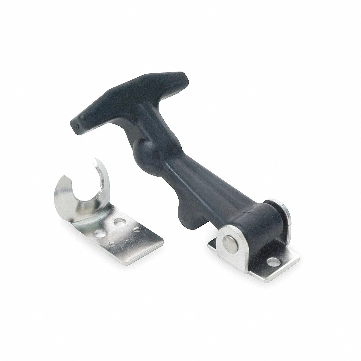 Draw Latch, Nonlocking, Black Rubber (1XPA7)