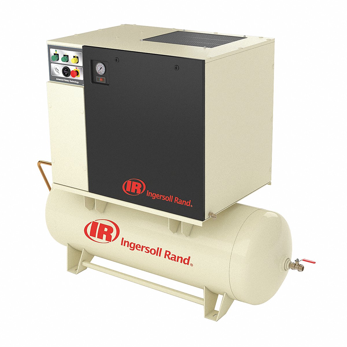 Ingersoll Rand Rotary Screw Air Compr, Dryer, 10 Hp, Horz (UP6-10TAS-150/80-230-3)