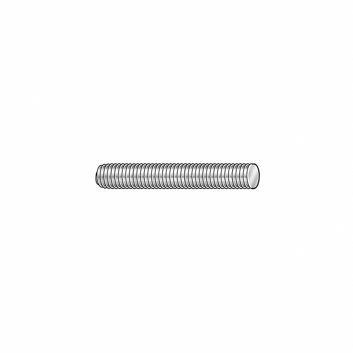 FlTdStd Black Oxide Stl M 6-1 Cr 25 mm 6 G 50 PK (32438)