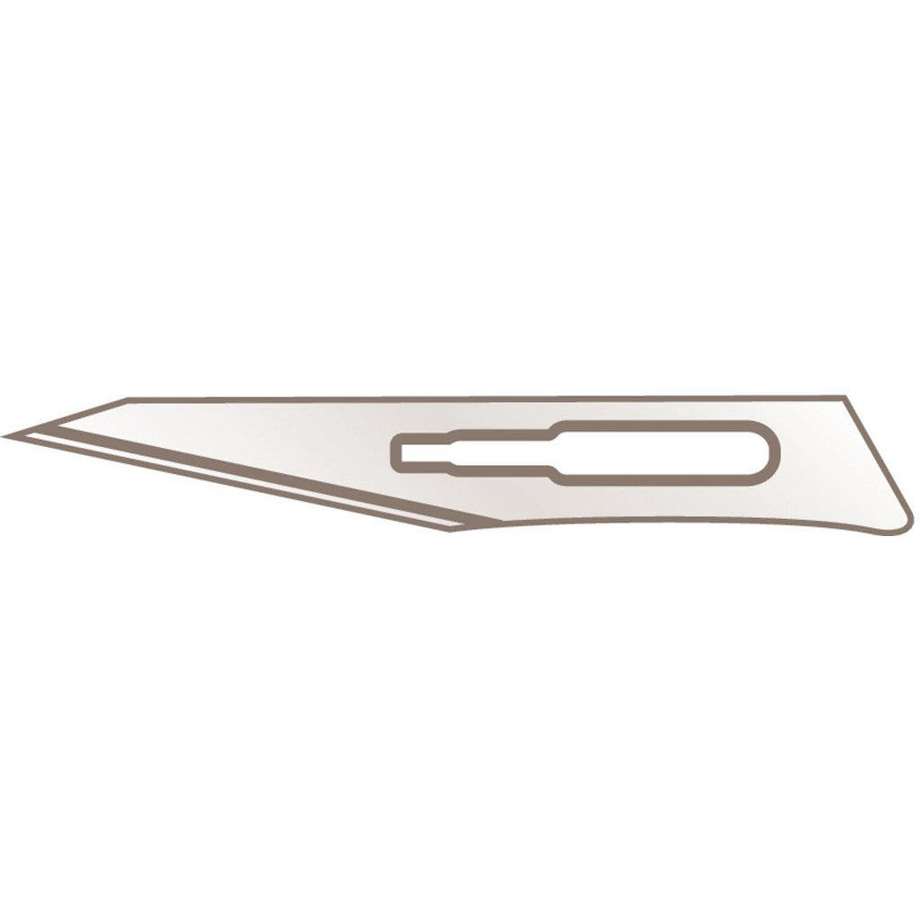 Martor USA 11.5 Knife Blade: Scalpel, 1.6339" Blade Length
