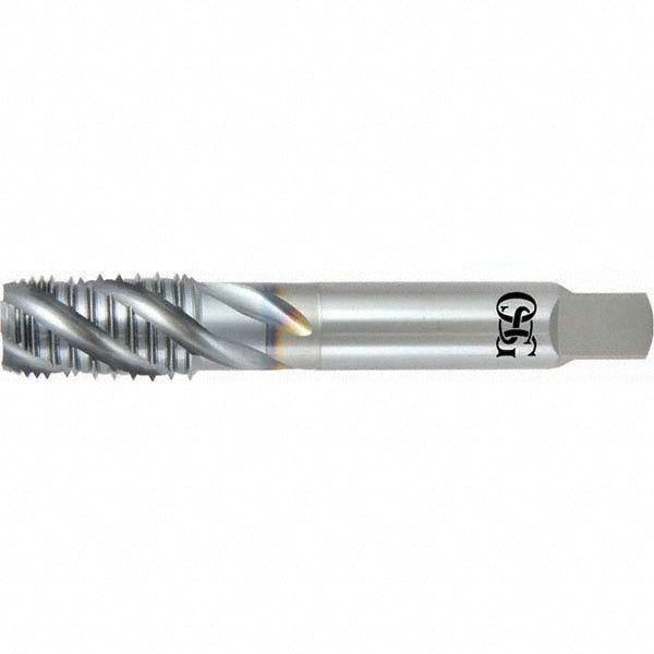 OSG 1658502008 British Standard Pipe Tap: 1/4-19 BSPT, 2 to 3 Chamfer, 3 Flute
