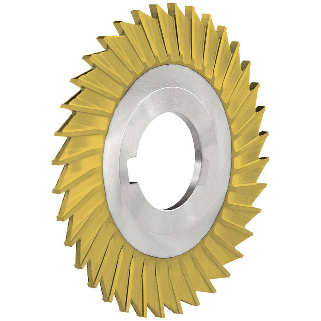 Keo 950-000-724 Slitting & Slotting Saw: 4" Dia, 1/8" Thick, 1" Arbor Hole, 40 Teeth, High Speed Steel