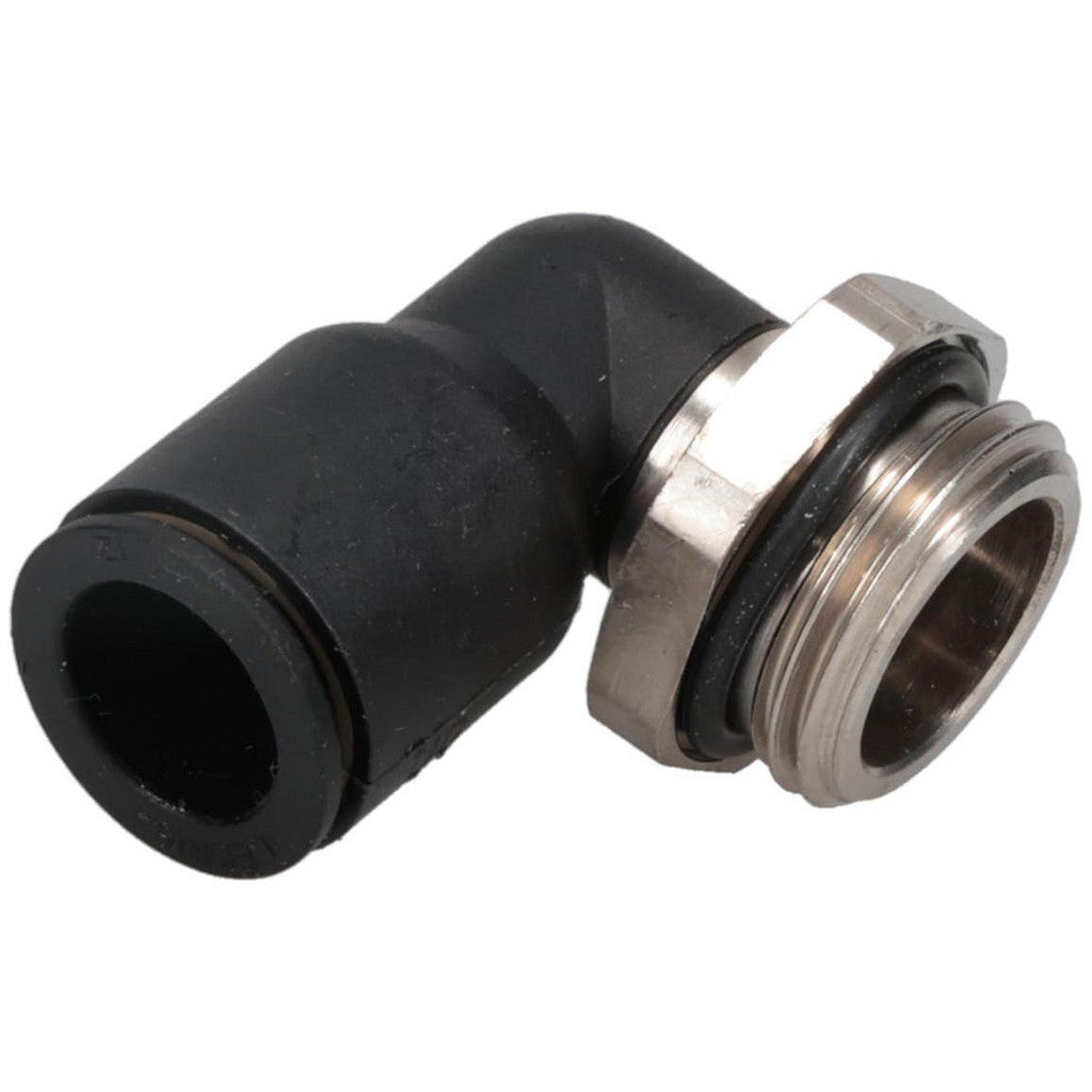 Legris 3199 12 21 Push-to-Connect Elbow: BSPP, 12 mm Tube OD