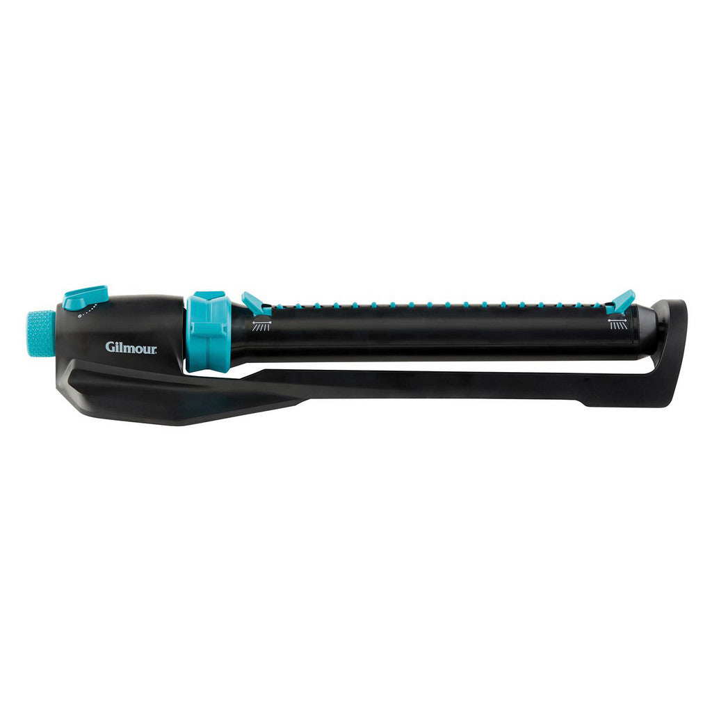 Gilmour 883023-1011 Lawn Sprinklers; Type: Sprinkler with Width Control and On/Off Switch; Thread Size: 3/4; Base Style: Sled; Spray Pattern: Rectangular