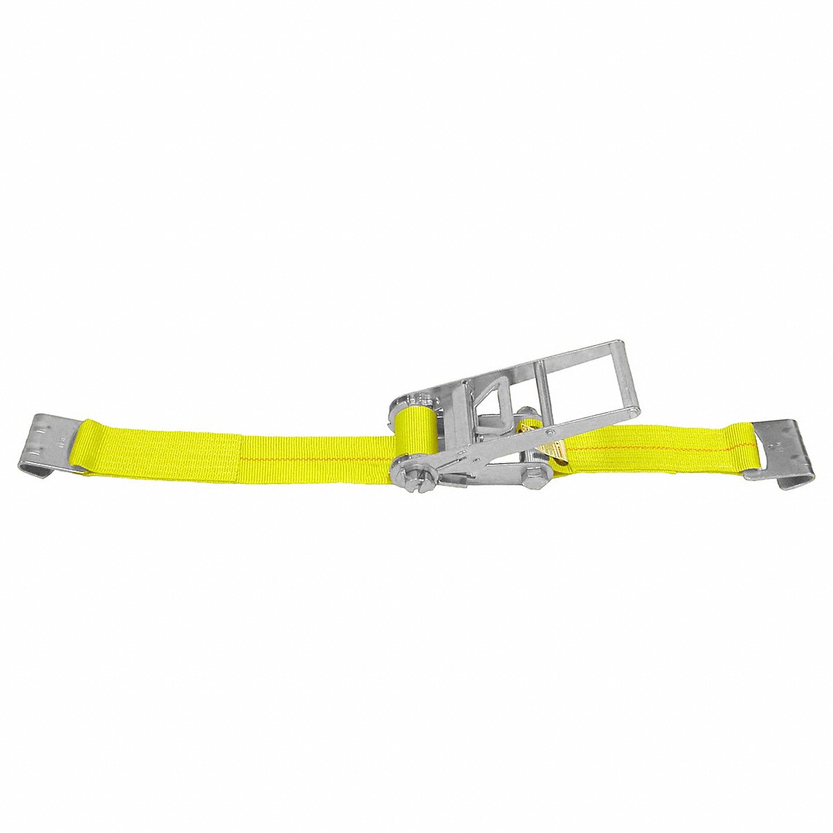 Lift-All Tie Down Strap, Flat-Hook, Yellow (20483)