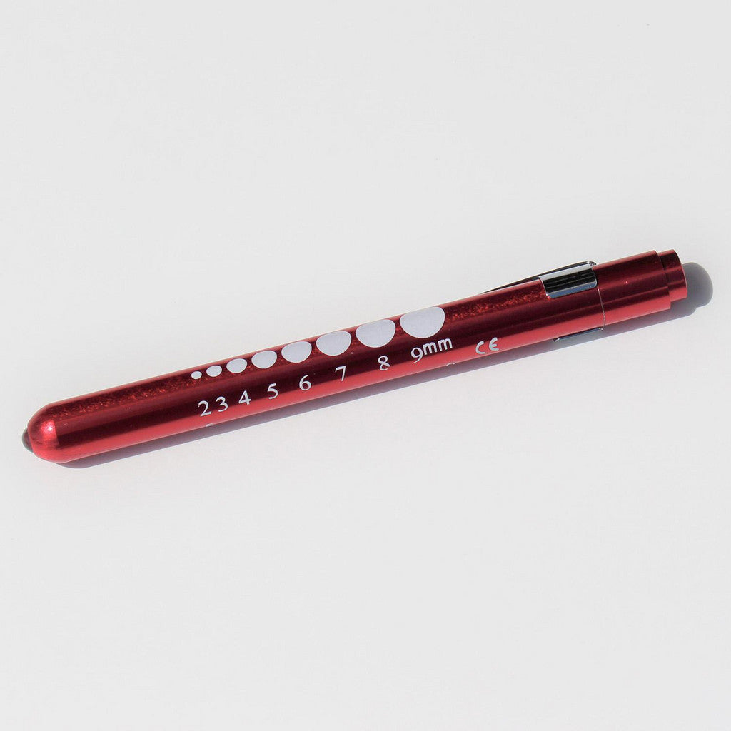 EMI 221 Flashlights; Flashlight Type: Penlight; Light Output: 49; Bulb Type: LED; Battery Size: AAA; Material: Aluminum; Lumens: 49