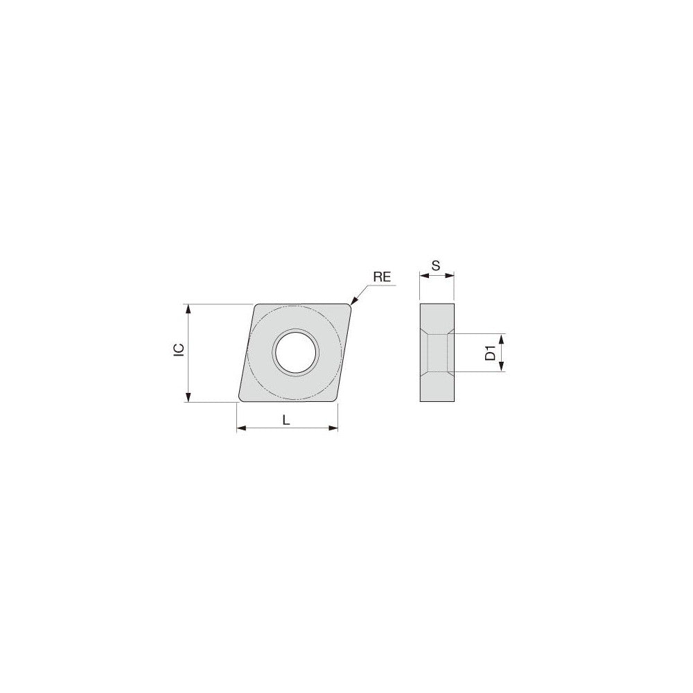 Tungaloy 6780960 Turning Insert: CNMG432ZM T9225, Carbide