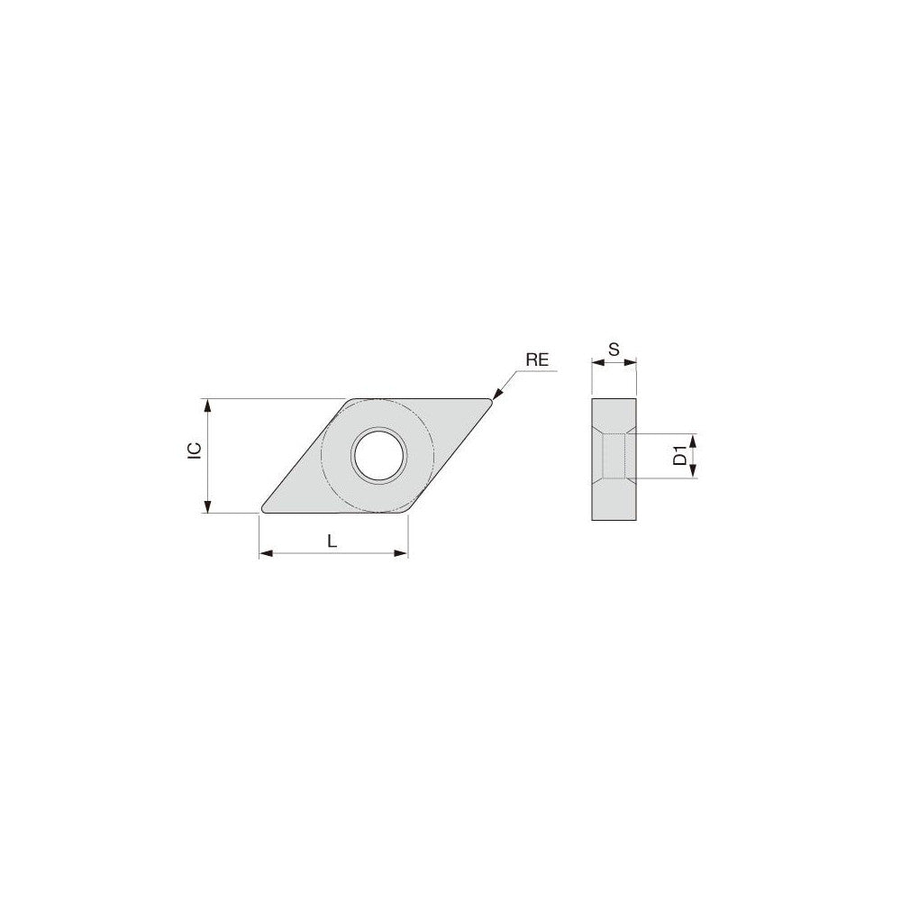 Tungaloy 6785667 Turning Insert: DNMG432TM T9205, Carbide (Pack of 10)